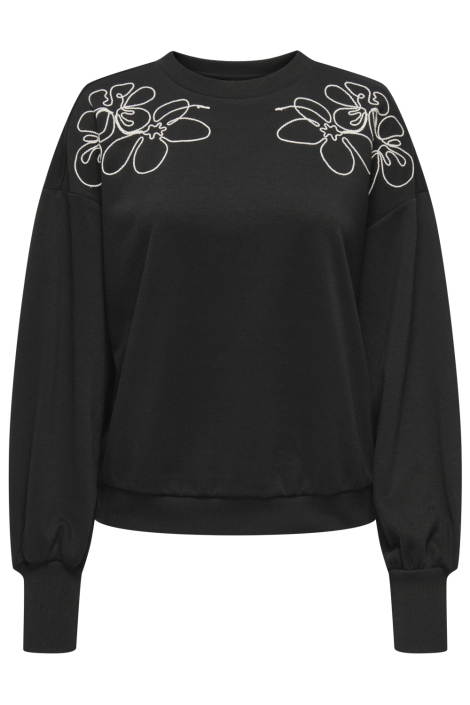 Only onlbrooke l/s o-neck detail swt noo